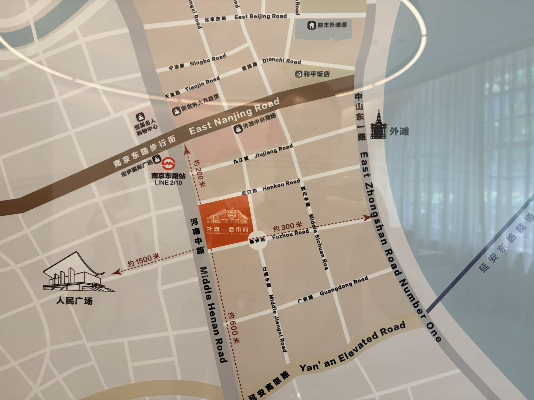 老市府大楼区位图